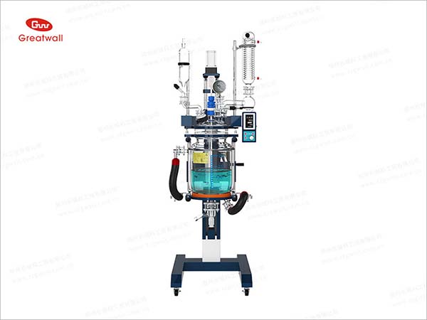 三層玻璃反應釜工作原理及特點